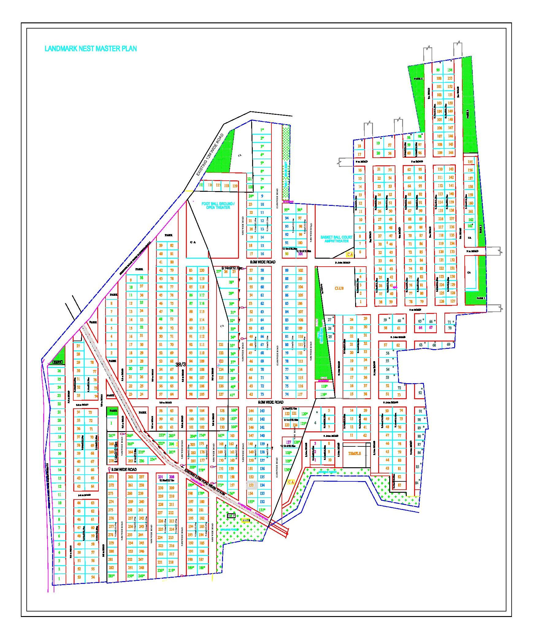LANDMARK NEST PVT MASTER PLAN
